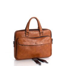 Τσάντα χιαστί χειρός business BagtoBag– Κάμελ MD-801502 - Image 2