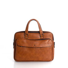 Τσάντα χιαστί χειρός business BagtoBag– Κάμελ MD-801502