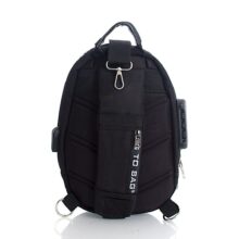 Sling Soulder BagtoBag αντικλεπτικό- Μαύρο YD805101 - Image 3