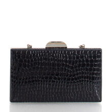 Τσάντα clutch croco BagtoBag– Μαύρο JH988601 - Image 3