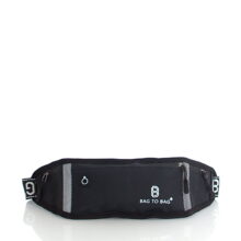 Τσαντάκι μέσης unisex biker – Μαύρο BL132701