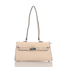 Τσάντα ώμου με περίτεχνο κούμπωμα– Apricot JW-706311