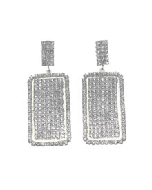 Κρεμαστά σκουλαρίκια με πέτρες lyod 4-6-1 - Image 2