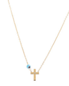 Αλυσίδα λαιμού με σταυρό HLLY-344