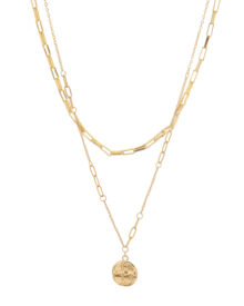 Διπλή αλυσίδα λαιμού HS4607-10