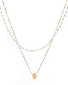 Διπλή αλυσίδα λαιμού  MN43-46