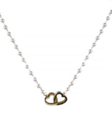 Αλυσίδα λαιμού με καρδιές MSN-5