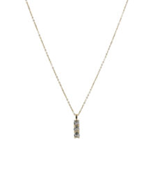 Αλυσίδα λαιμού με στρας DJ-065