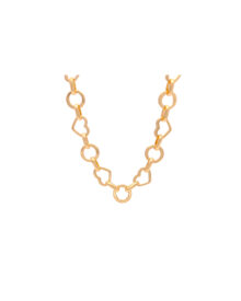 Αλυσίδα λαιμού με καρδιές DY-K026