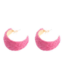 Ψάθινο σκουλαρίκι SASA-9971-13