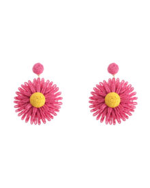 Ψάθινο σκουλαρίκι SASA-9963-13