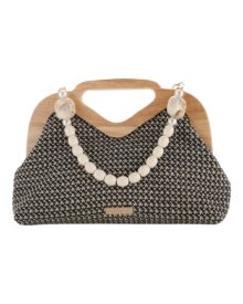 Ψάθινη τσάντα χειρός MD2408