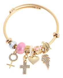 Βραχιόλι με σταυρούς QW-8117-15