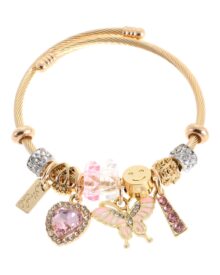 Βραχιόλι με καρδιά QW-8120-15