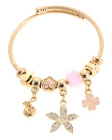 Βραχιόλι με καρδιά QW-8121-15