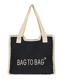 Ψάθινη Τσάντα ώμου XY-2628