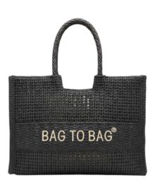 Ψάθινη τσάντα ώμου XY-2630