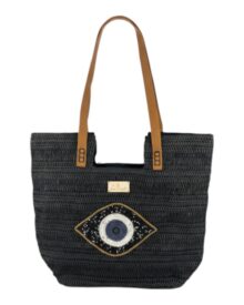 Ψάθινη τσάντα ώμου XY-2669