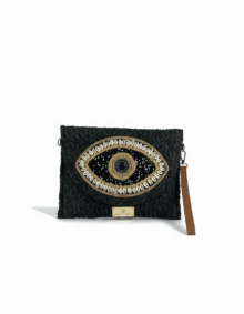 Ψάθινη τσάντα χειρός XY-2613