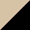 Beżowy/Czarny — #D6C4A6 / #000000